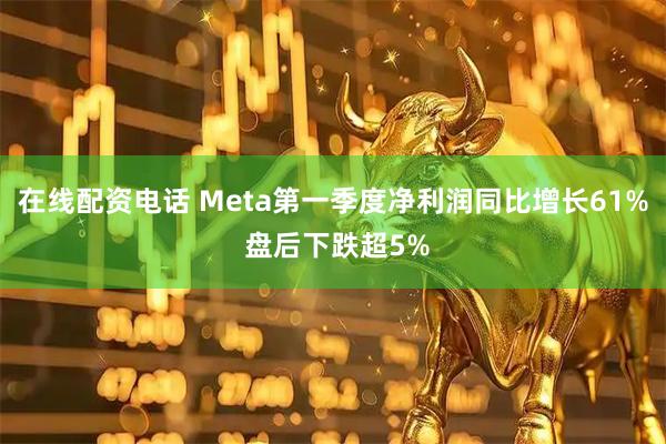 在线配资电话 Meta第一季度净利润同比增长61% 盘后下跌超5%